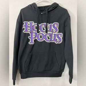 Juniors Disney Hocus Pocus Black Hoodie Halloween Size Small 3-5 NWOT